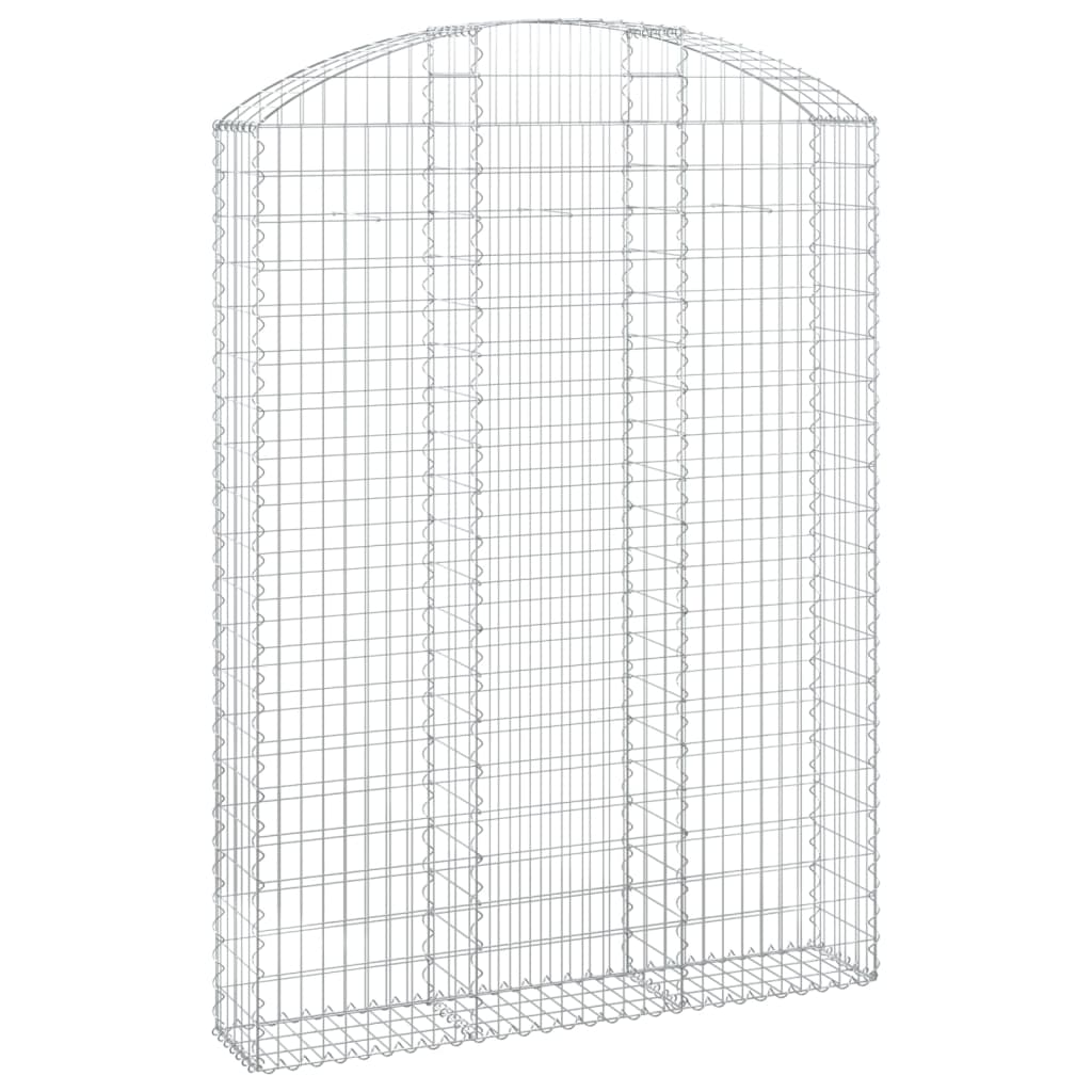 Vidaxl Schanskorf Vaulté 150x30x200 220 cm fer galvanisé