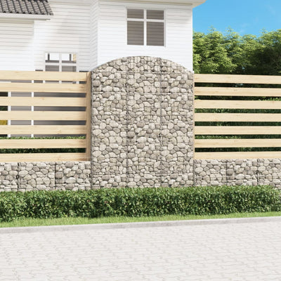 Vidaxl Schanskorf Vaulté 150x30x200 220 cm fer galvanisé