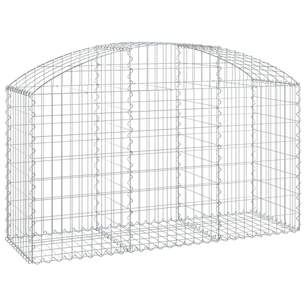 Vidaxl schanskorf Vaulté 150x50x80 100 cm fer galvanisé