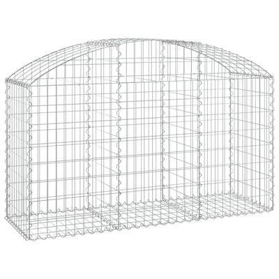 Vidaxl schanskorf Vaulté 150x50x80 100 cm fer galvanisé