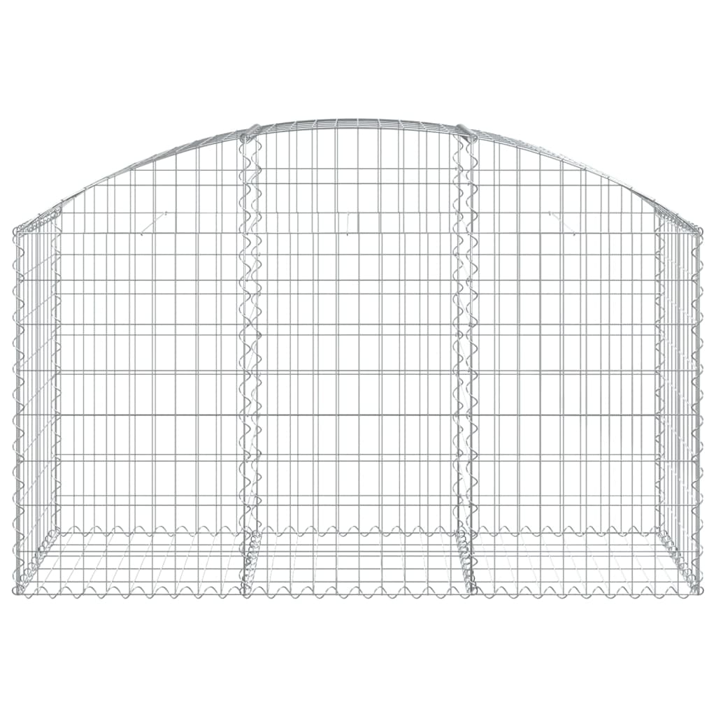 Vidaxl schanskorf Vaulté 150x50x80 100 cm fer galvanisé