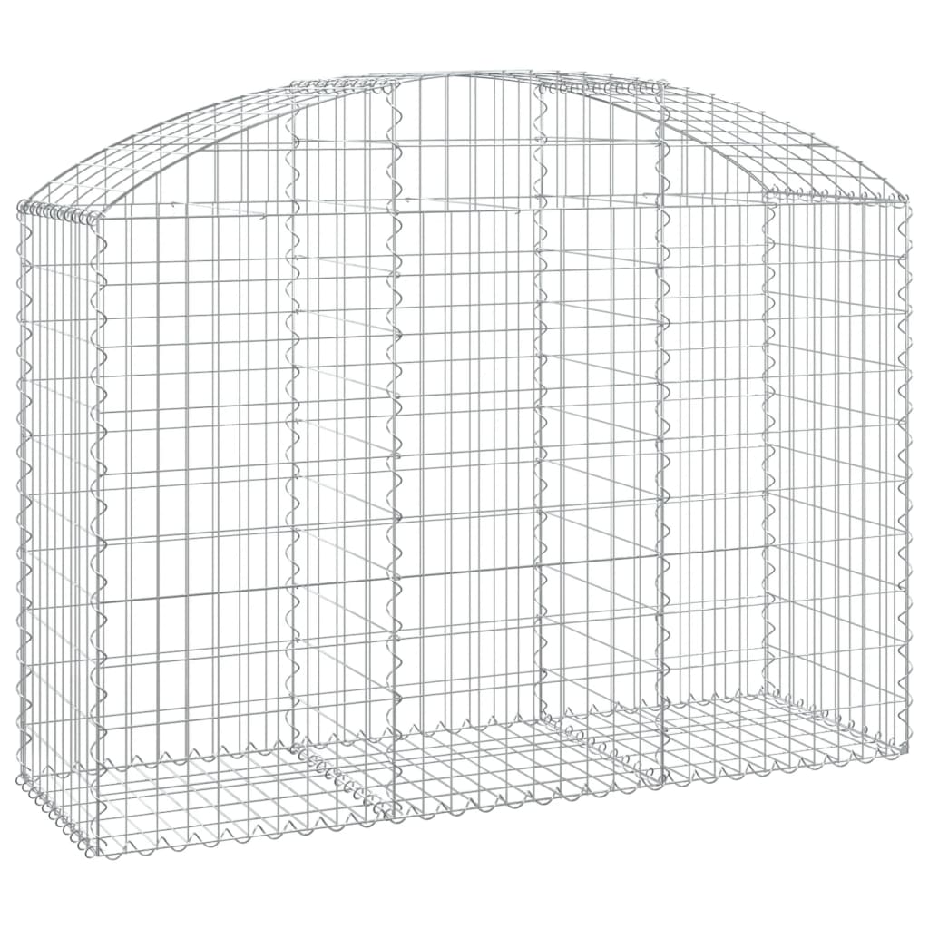 Vidaxl Schanskorf Vaulté 150x50x100 120 cm fer galvanisé