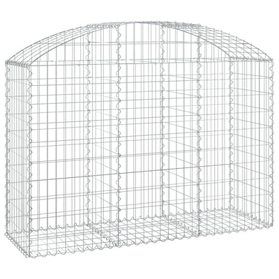 Vidaxl Schanskorf Vaulté 150x50x100 120 cm fer galvanisé