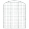 Vidaxl Schanskorf Vaulté 150x50x160 180 cm fer galvanisé