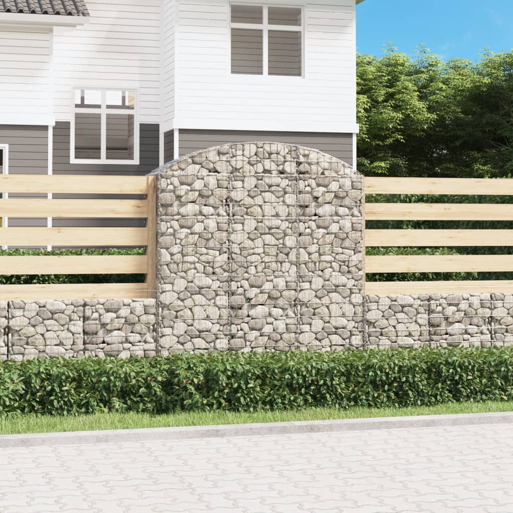 Vidaxl Schanskorf Vaulté 150x50x160 180 cm fer galvanisé