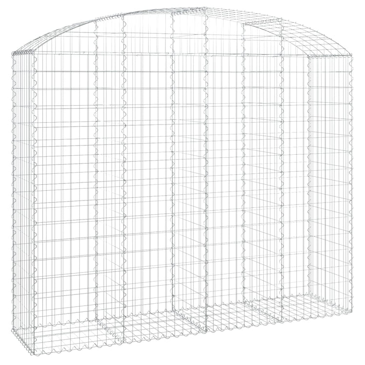 Vidaxl Schanskorf Vaulté 200x50x160 180 cm fer galvanisé