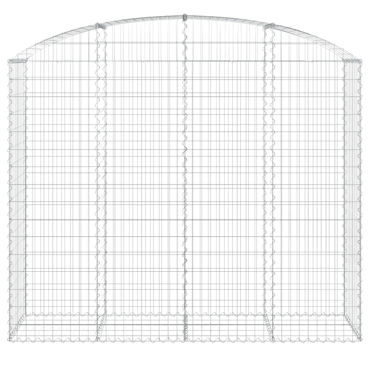Vidaxl Schanskorf Vaulté 200x50x160 180 cm fer galvanisé