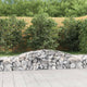 Vidaxl schanskorf voûté 400x50x40 60 cm fer galvanisé