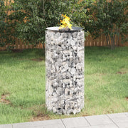 Vidaxl schanskorf foyer Ø 50 cm fer galvanisé - afbeelding 1