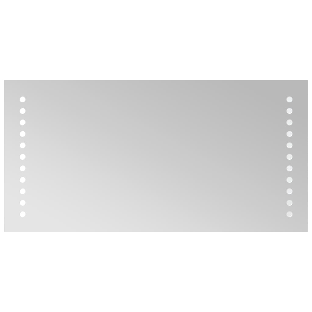 Miroir de salle de bain Vidaxx LED 20x40 cm