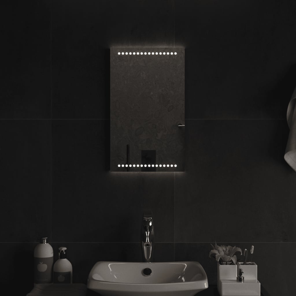 Miroir de salle de bain Vidaxx LED 30x50 cm