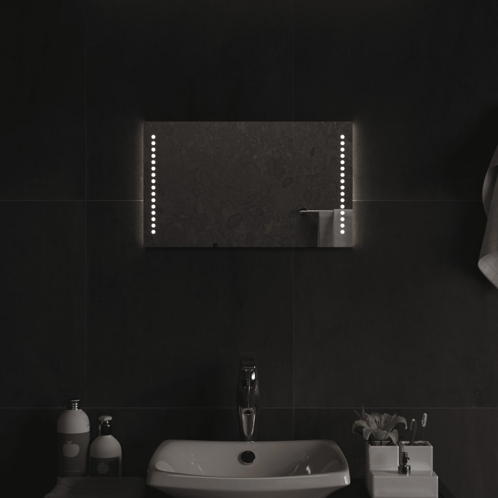 Miroir de salle de bain Vidaxx LED 30x50 cm