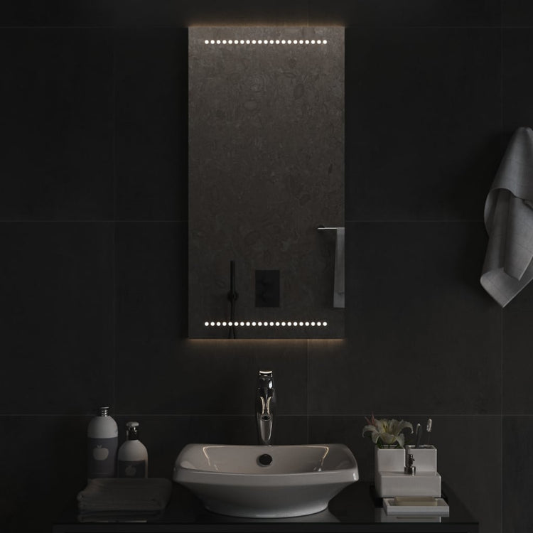 Miroir de salle de bain Vidaxx LED 40x80 cm