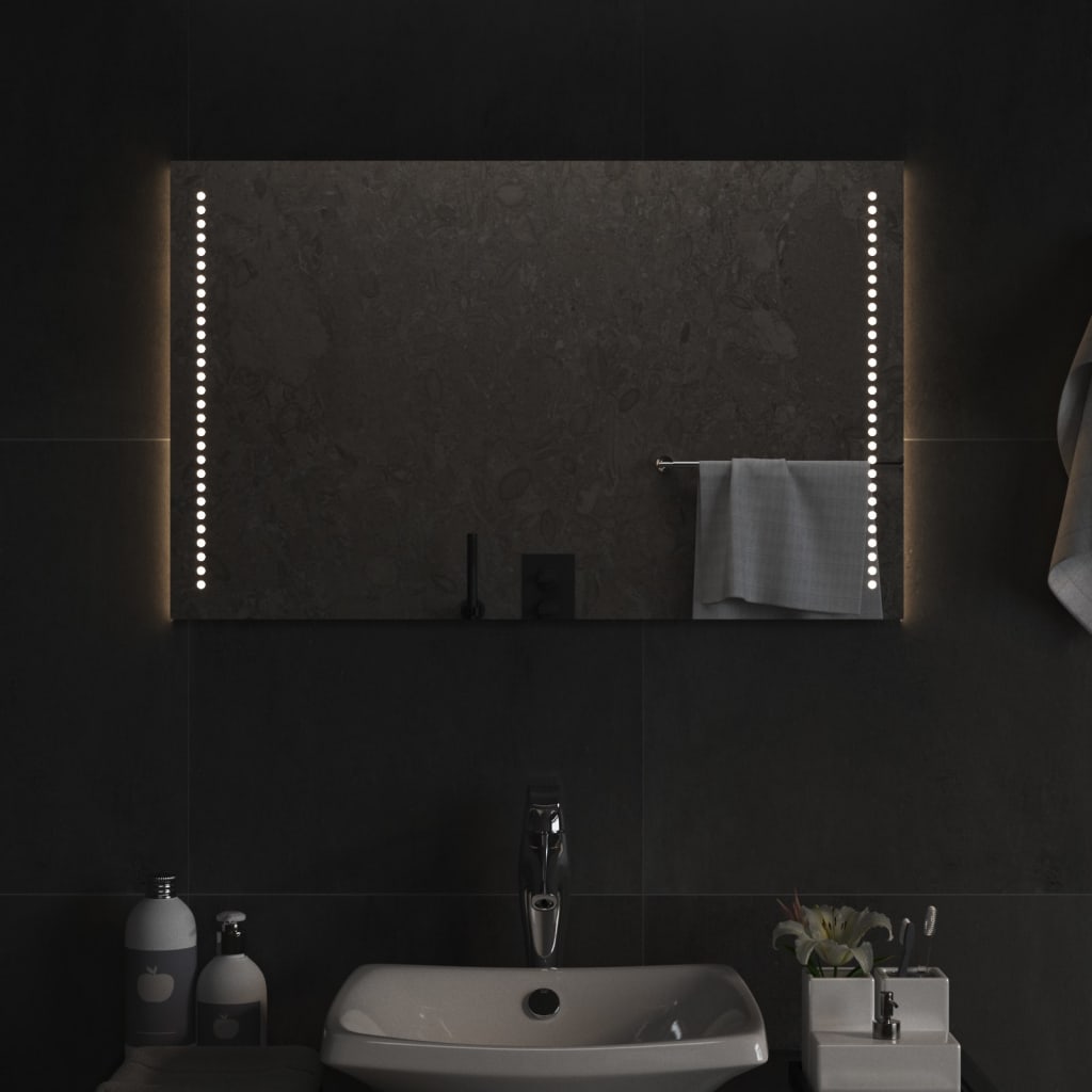 Miroir de salle de bain Vidaxx LED 50x80 cm