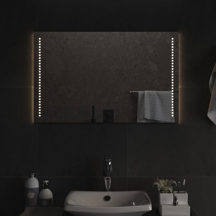 Miroir de salle de bain Vidaxx LED 50x80 cm