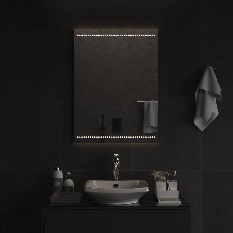 Miroir de salle de bain Vidaxx LED 60x80 cm