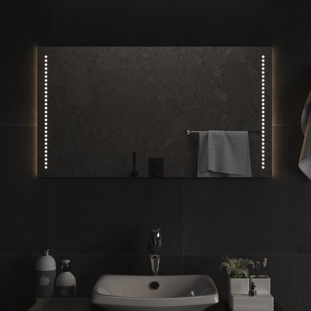 Miroir de salle de bain Vidaxx LED 50x90 cm