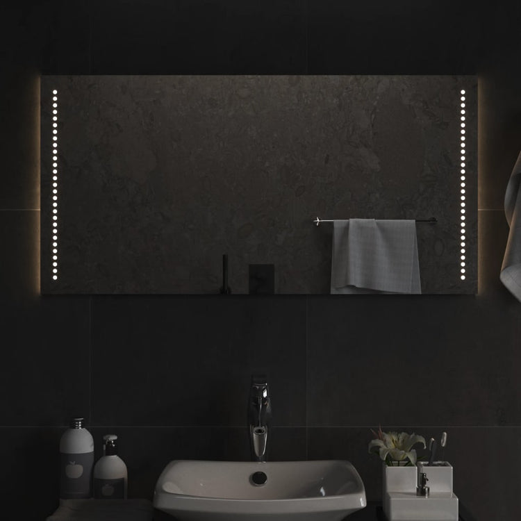 Miroir de salle de bain Vidaxx LED 50x100 cm