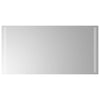 Miroir de salle de bain Vidaxl LED 40x80 cm