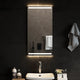 Miroir de salle de bain Vidaxl LED 40x80 cm