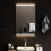 Miroir de salle de bain Vidaxl LED 50x80 cm - afbeelding 1