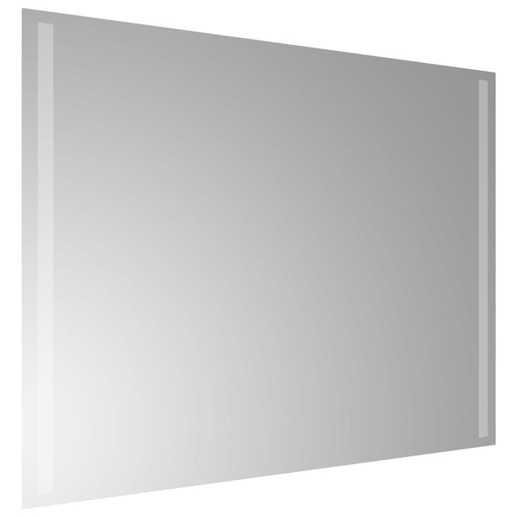 Miroir de salle de bain Vidaxl LED 60x80 cm
