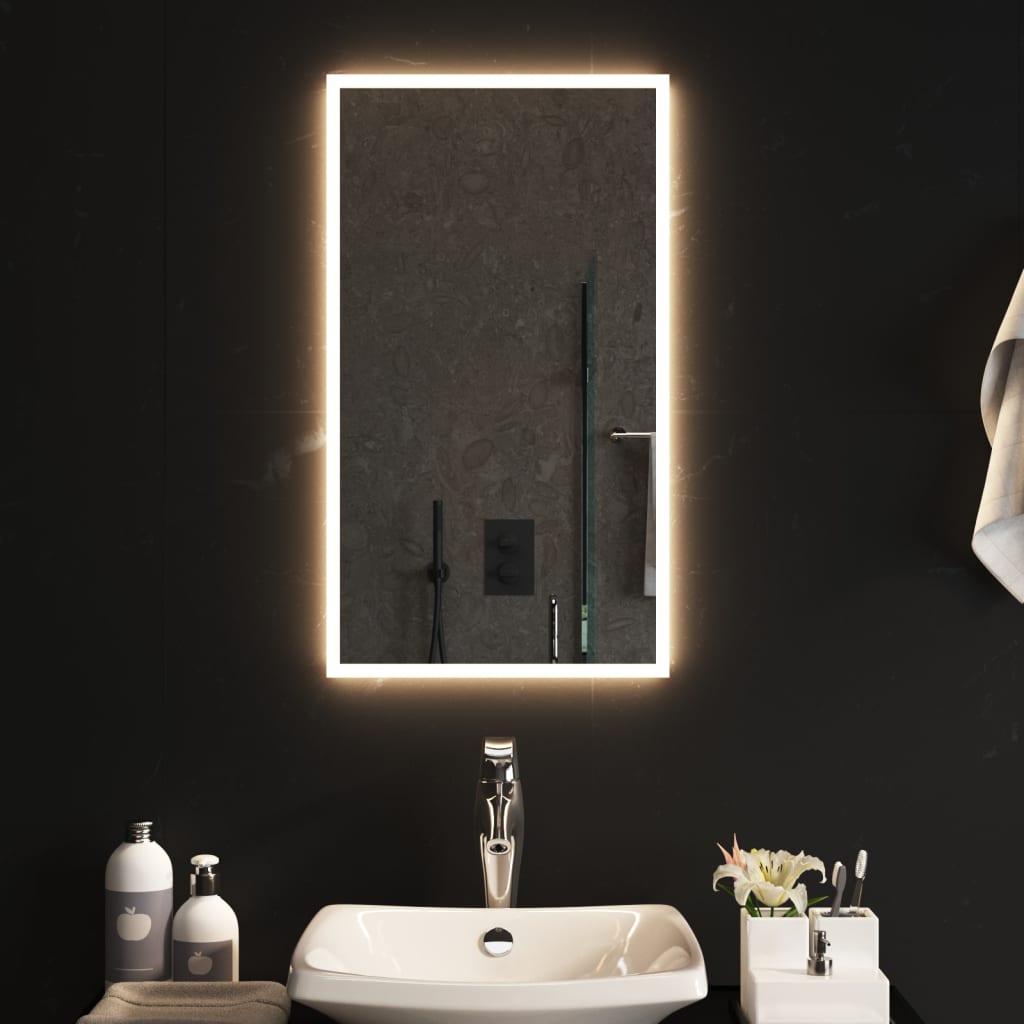 Miroir de salle de bain Vidaxx LED 40x70 cm