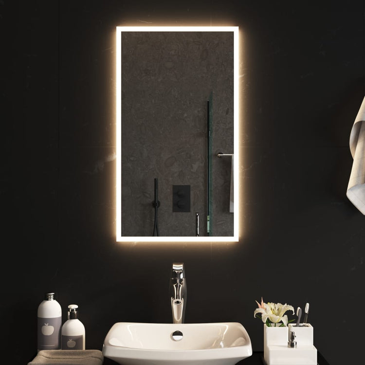 Miroir de salle de bain Vidaxx LED 40x70 cm