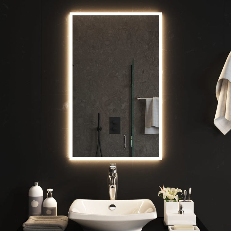 Miroir de salle de bain Vidaxx LED 50x80 cm