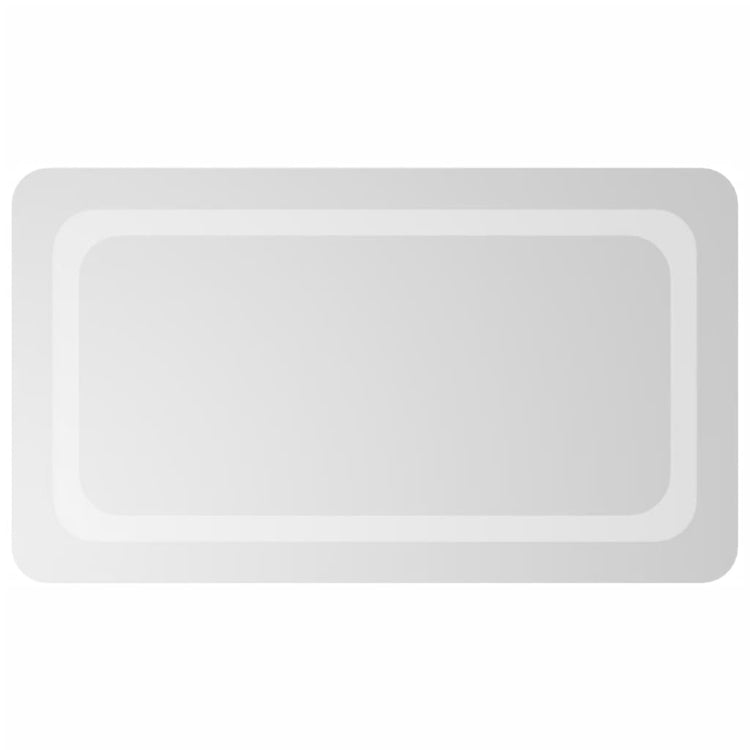 Miroir de salle de bain Vidaxl LED 40x60 cm