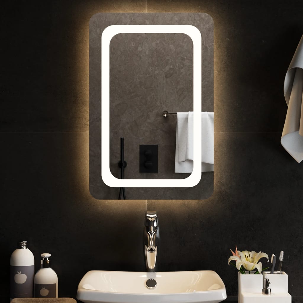 Miroir de salle de bain Vidaxx LED 40x60 cm