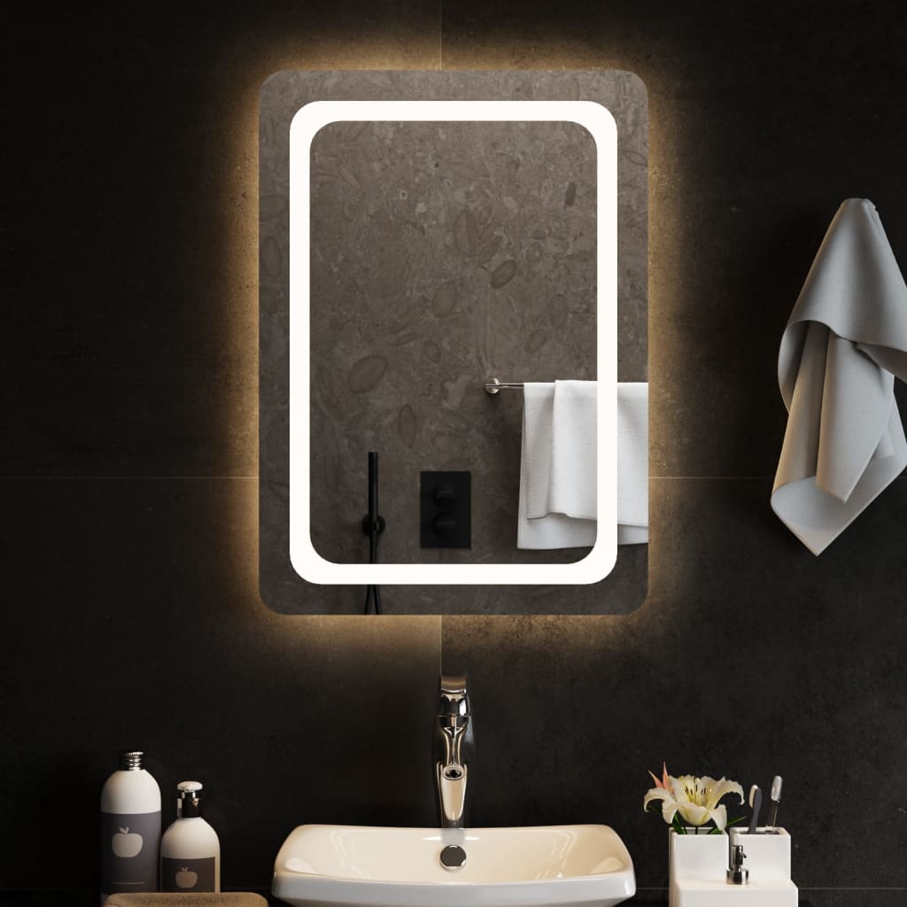 Miroir de salle de bain Vidaxx LED 50x70 cm