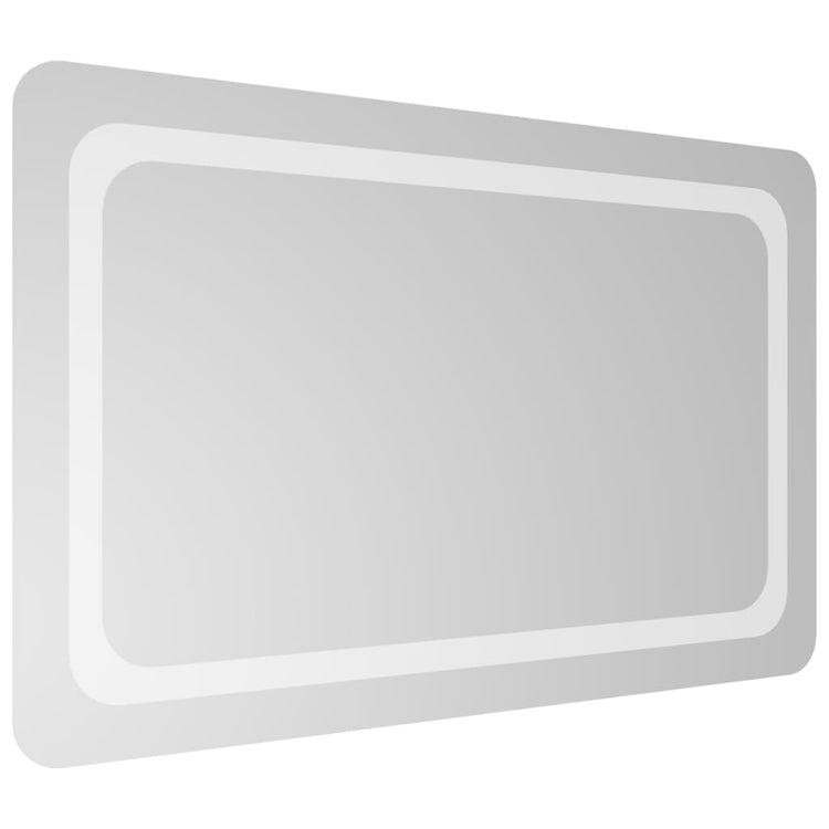 Miroir de salle de bain Vidaxl LED 50x80 cm