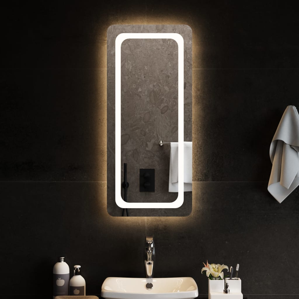Miroir de salle de bain Vidaxx LED 40x90 cm