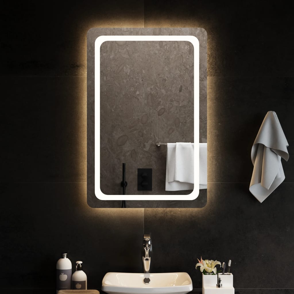 Miroir de salle de bain Vidaxx LED 60x90 cm