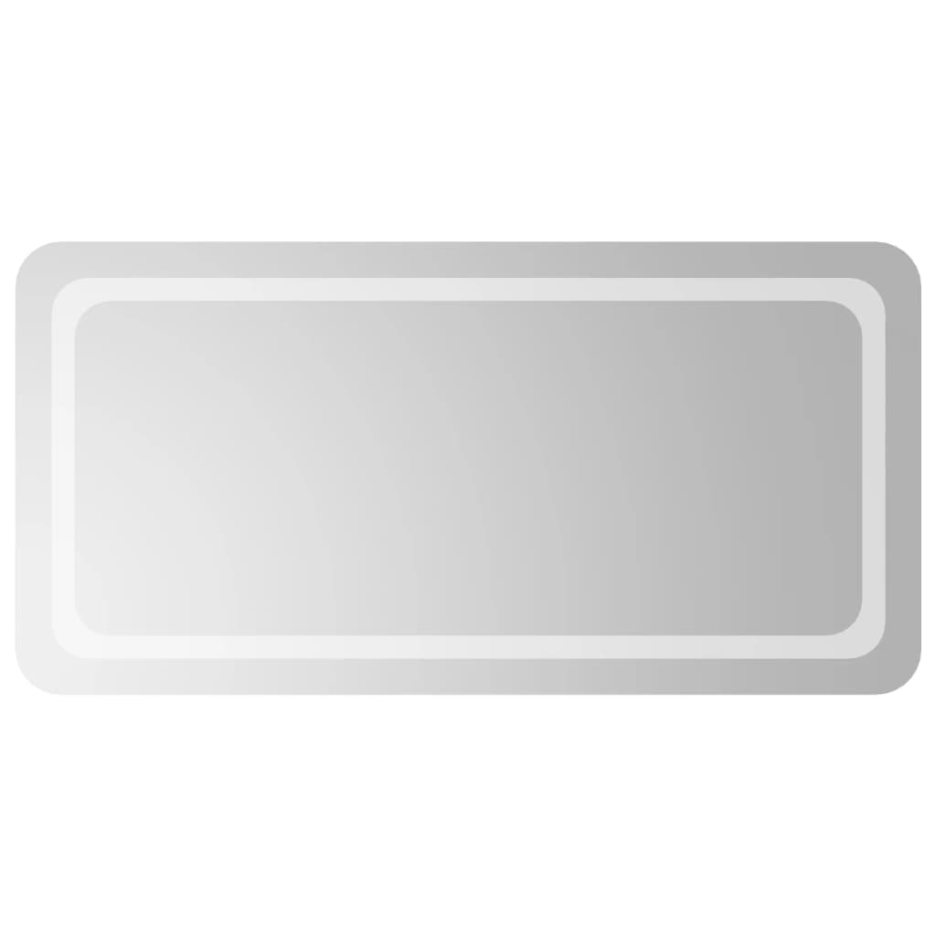 Miroir de salle de bain Vidaxx LED 50x100 cm