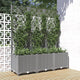 Jardinière Vidaxl avec talon