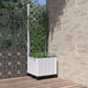 Jardinière Vidaxl avec Latwerk 40x40x136 cm Polypropène