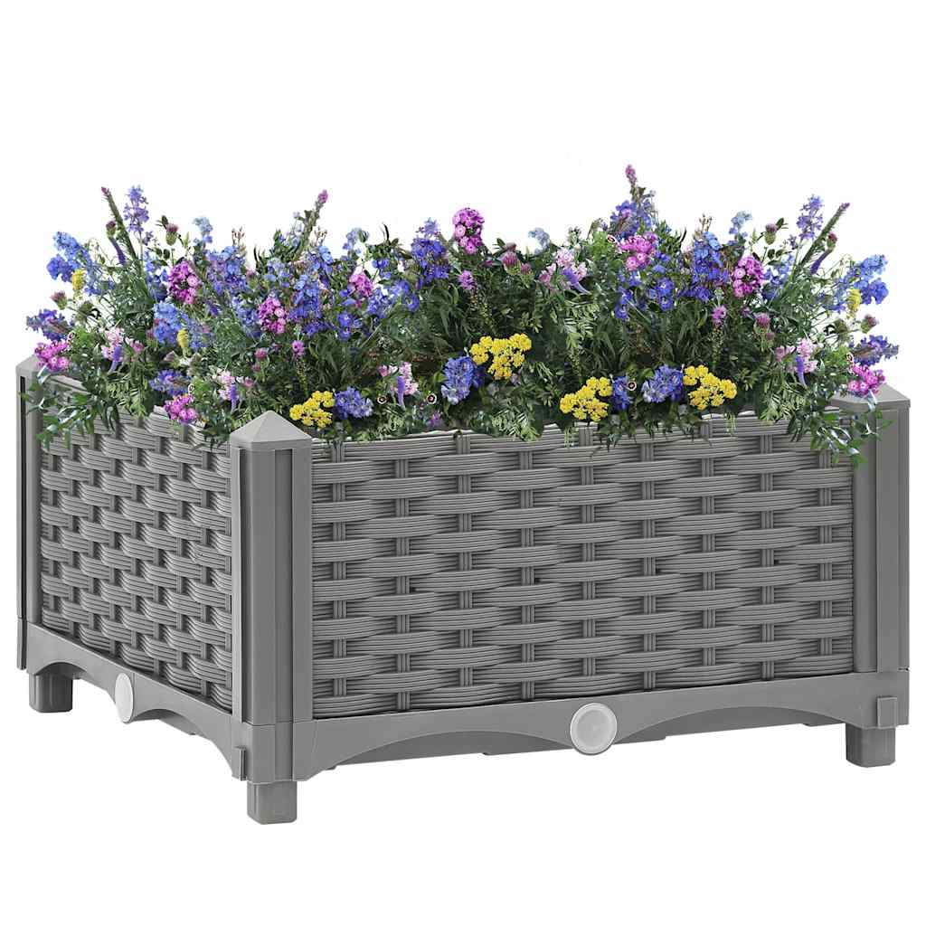 Vidaxx jardinière surélevée 40x40x23 cm polypropylène