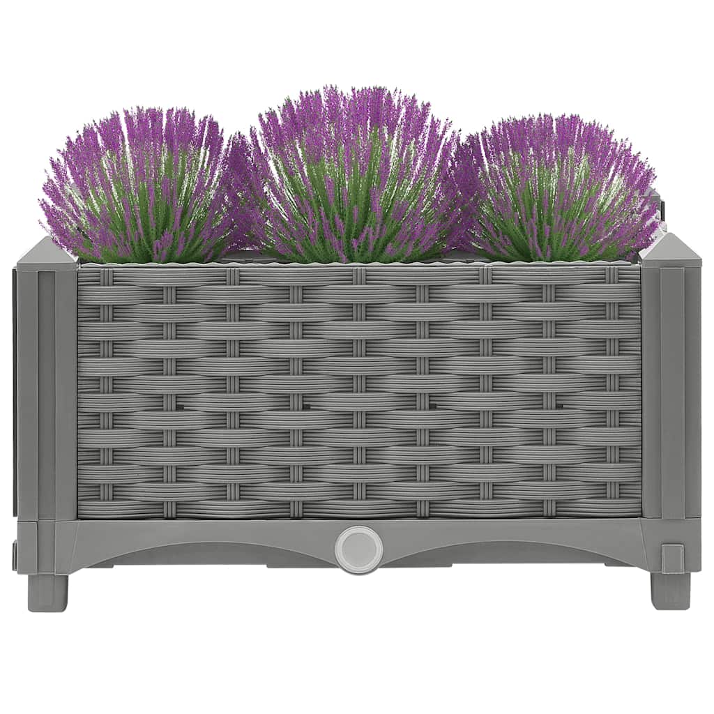 Vidaxx jardinière surélevée 40x40x23 cm polypropylène