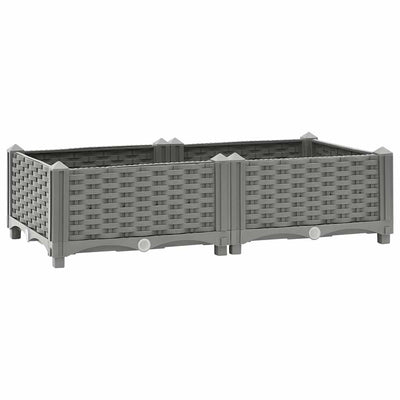 Vidaxl Planter surélevé 80x40x23 cm en polypropène