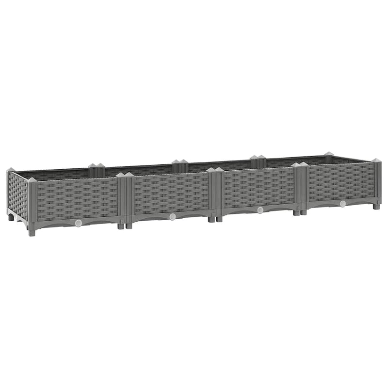 Vidaxl Planter élevé 160x40x23 cm en polypropène