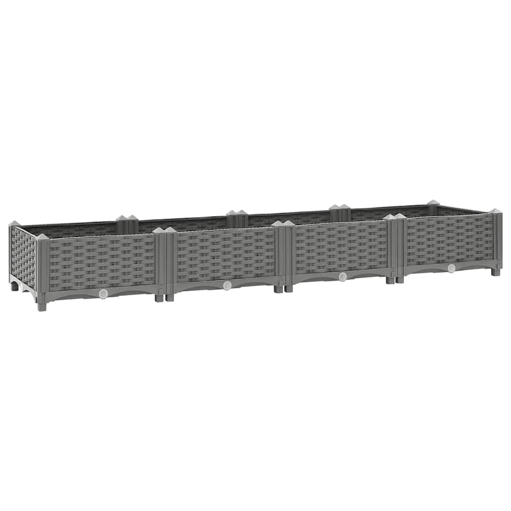Vidaxl Planter élevé 160x40x23 cm en polypropène