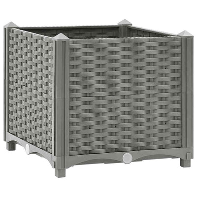 Vidaxl Planter surélevé 40x40x38 cm en polypropène