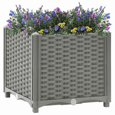 Vidaxl Planter surélevé 40x40x38 cm en polypropène