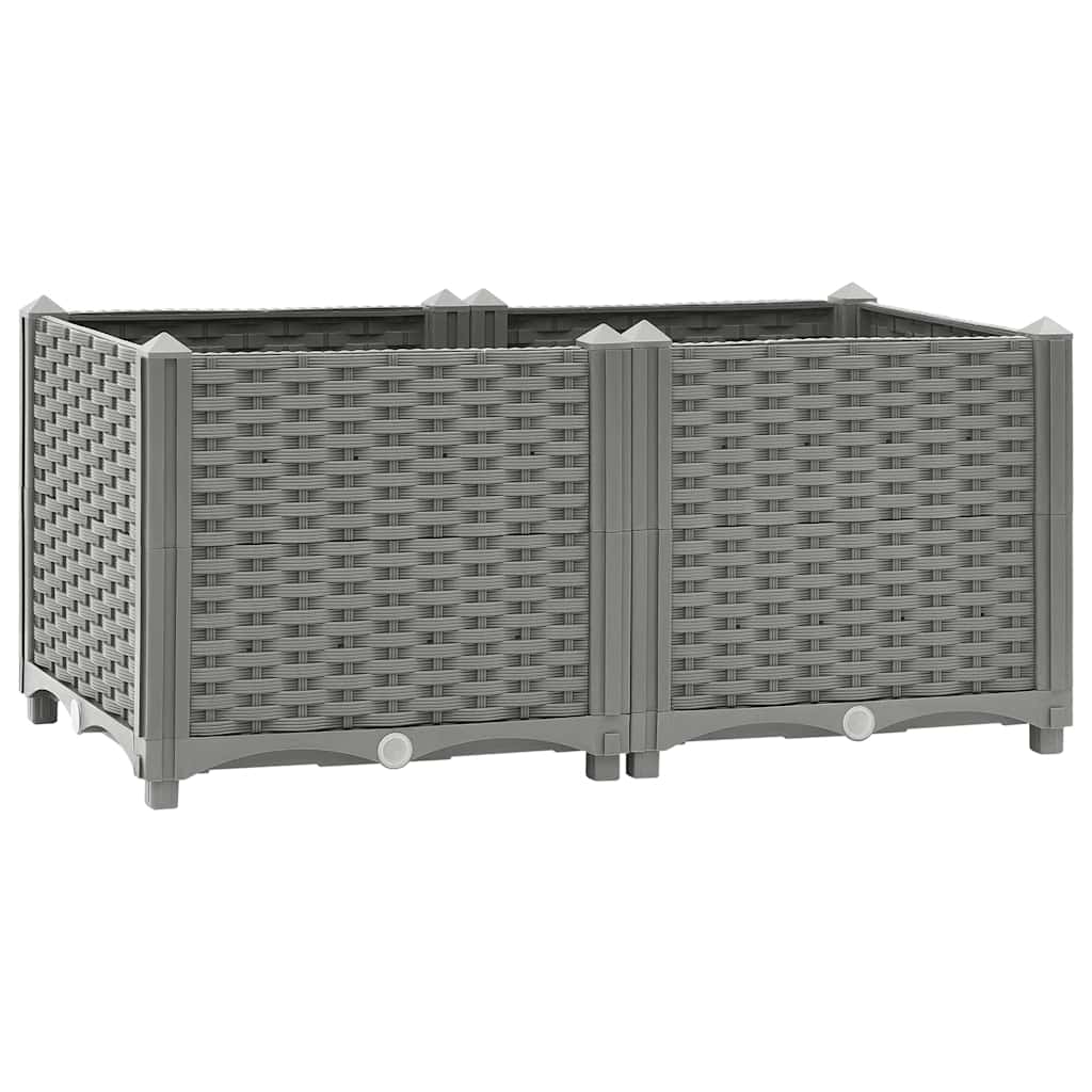 Vidaxl Planter surélevé 80x40x38 cm en polypropène