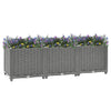 Vidaxl Planter a augmenté de 120x40x38 cm en polypropène