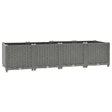 Vidaxl Planter élevé 160x40x38 cm en polypropène - afbeelding 1