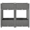 Vidaxl Planter surélevé 80x40x71 cm en polypropène