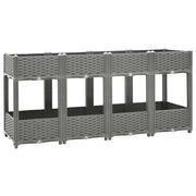 Vidaxl Planter élevé 160x40x71 cm en polypropène - afbeelding 1